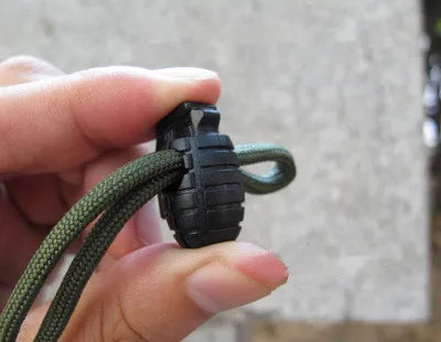 10PCS Shoe Lace Buck Boots Shoes Grenade Shoelace Tightening Non-Slip Buckle Shoelace Buckle Clip EDC Outdoor Hiking Camping