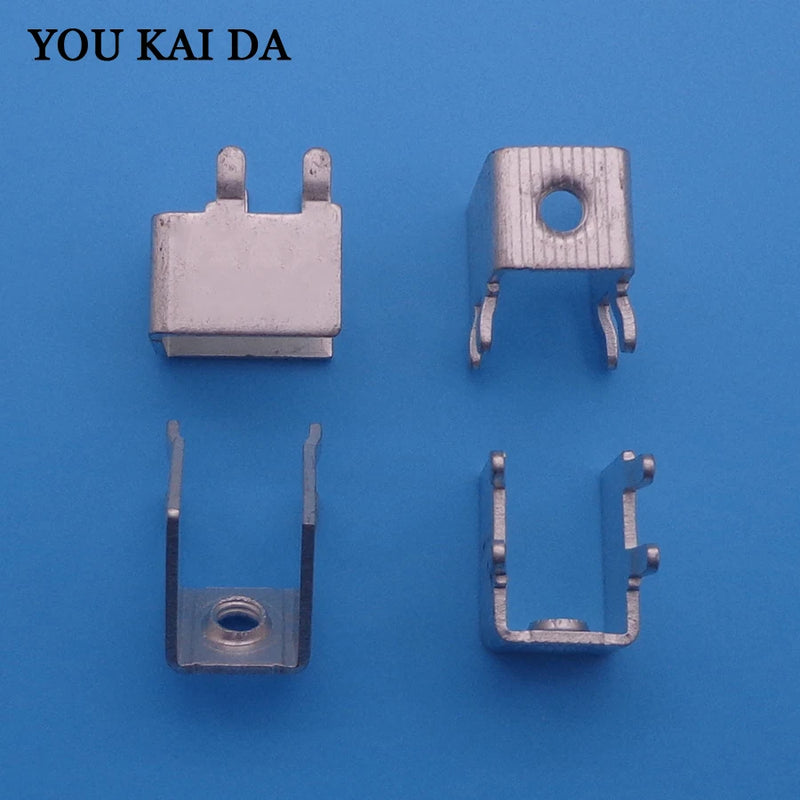 20PCS PCB-2 (M3) terminals PCB welding terminals PC circuit board connecting terminal Copper tin plating material PCB-2 M3