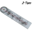 8inch Goniometer Angle Medical Ruler Rule Joint Orthopedics Tool Instruments Plastic protractor