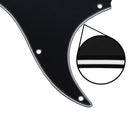 FLEOR Set of 11 Holes Electric Guitar Pickguard SSH HSS Guitar Scratch Plate & Screws Fit ST Guitar Parts,8 Colors Choose