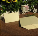 10pcs/pack DIY Blank Foldable Cards Hand Drawing Doodle Paper Cards Happy Birthday Card Greeting Cards