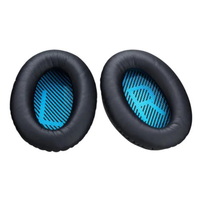Replacement Protein Leather Foam Ear Pads Cushions for Bose for Quietcomfort 2 QC25 AE2 QC2 QC15 AE2I Headphones 9.7