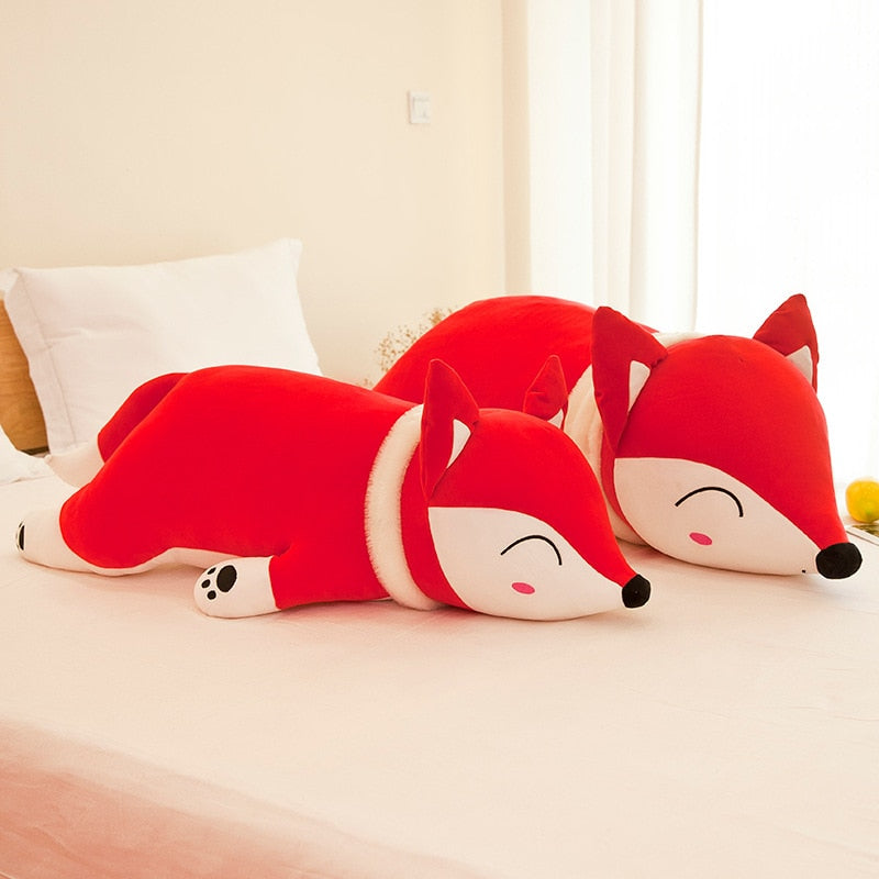 90/35cm Kawaii Dolls Stuffed Animals &amp; Plush Toys for Girls Children Boys Toys Plush Pillow Fox Stuffed Animals Soft Toy