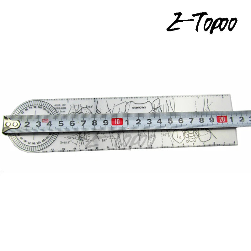 8inch Goniometer Angle Medical Ruler Rule Joint Orthopedics Tool Instruments Plastic protractor