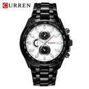 CURREN 8023 Quartz Watch Men Waterproof Sport Military Watches Mens Business Stainless Steel Wristwatch Male Clock reloj hombre