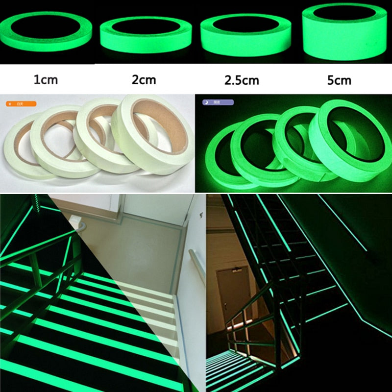 Luminous Photoluminescent Tape Glow In The Dark Stage Home Decoration