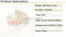 15mm/20mm circle SJ3560 Dual Lock Reclosable Fastener Clear self adhesive acrylic waterproof fastener Type 250