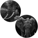 Modern Animals Posters and Prints Wall Art Canvas Painting African Elephant Herd Pictures for Living Room Cuadros Decor No Frame