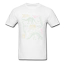 T-shirt Men Archeologists Tshirt Dinosaur T Shirt Skeleton Fossil Collection Tops Tees Graphic Clothes Funky Students Streetwear