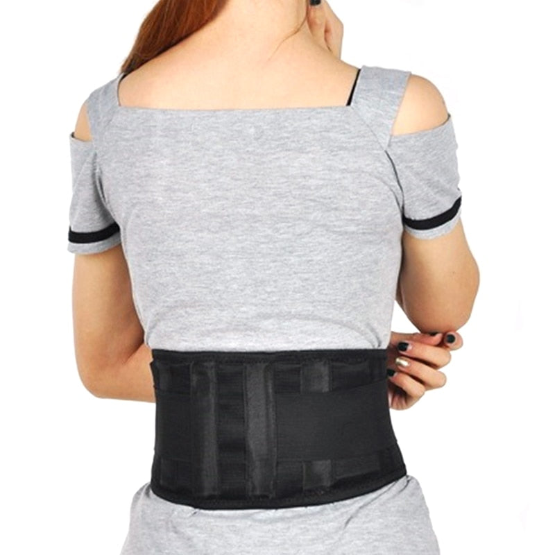 Tourmaline Belt Waist Brace Support Self Heating Magnetic Therapy Lumbar Waist Posture Corrector Bandage Belt Lower Back Support