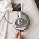 Style Bags Women Cute Shoulder Bag Conch Shape Chain Crossbody Bag Acrylic Shell Phone Bags Handbag Purse For Women