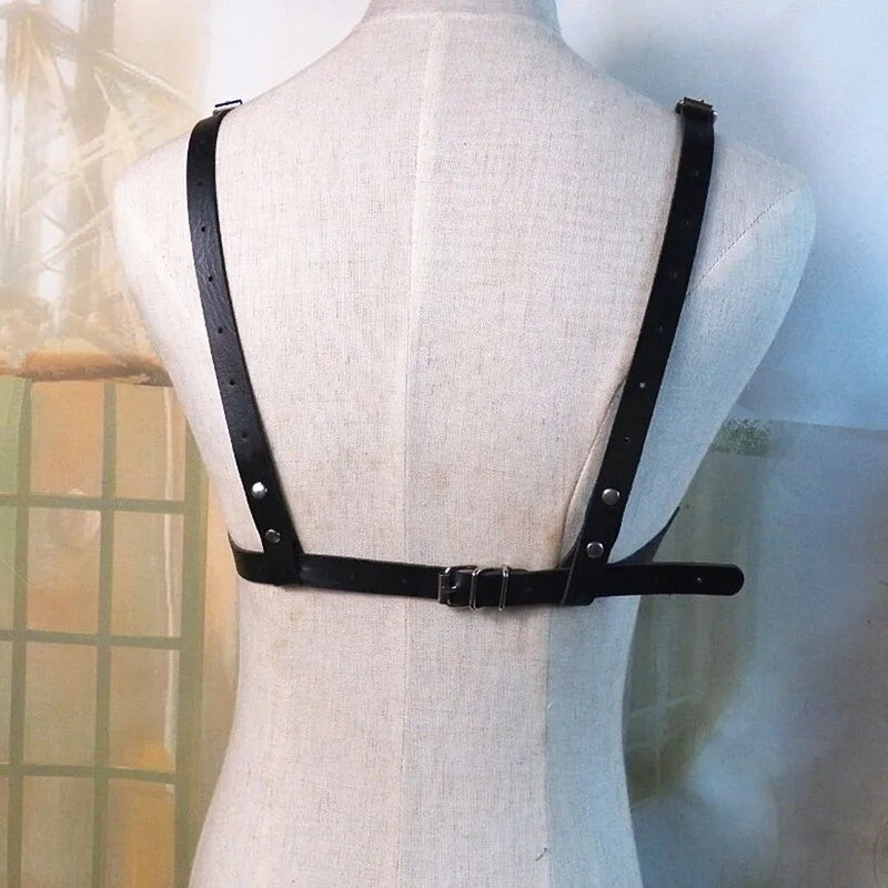 Fashion Women One-Piece Black Harness Body Belts Garters Bondage Belt Punk Suspenders Straps Women Sexy Body Cage Belts Lingerie