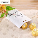 Green Floral Printing Candy box Gift hand Bags With Packaging For Jewelry Christmas Regalo Pouches
