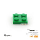 30pcs/lot DIY Blocks Building Bricks Thin 2X2 Educational Assemblage Construction Toys for Children Size Compatible With 3022