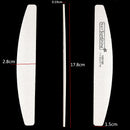 50 X Nail Sunshine Nail File Strong Thick Wood Manicure Vijl 100/180 Sandpaper Nails File Buffs Buffing Grey Boat Nail Care Tool