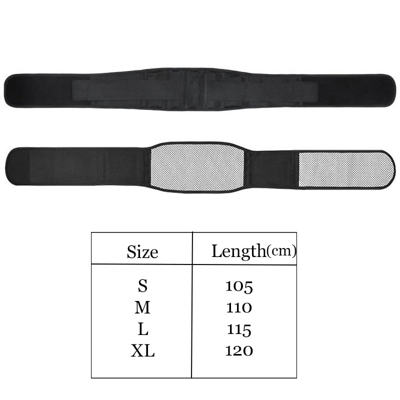 Tourmaline Belt Waist Brace Support Self Heating Magnetic Therapy Lumbar Waist Posture Corrector Bandage Belt Lower Back Support