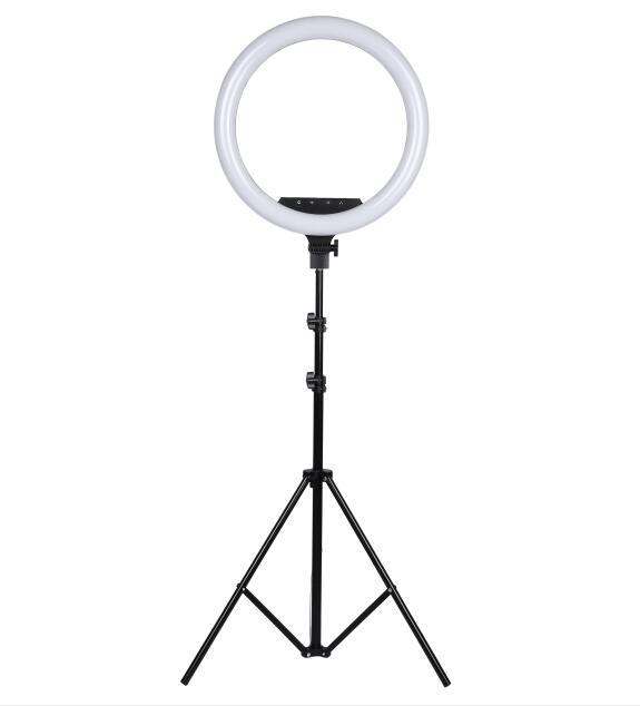 18inch Remote Touch LED Ring Light Camera Phone Photography Large Ring Lamp With Photo Tripod For shooting makeup video Portrait