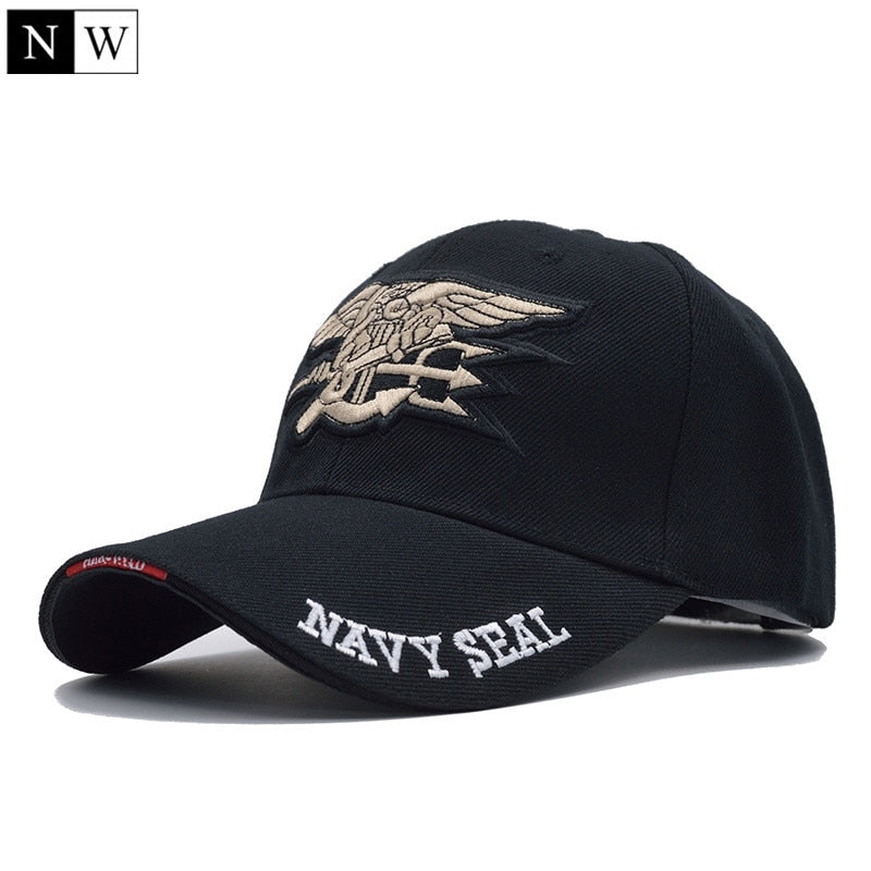 [NORTHWOOD] High Quality Mens US NAVY Baseball Cap Navy Seals Cap Tactical Army Cap Trucker Gorras Snapback Hat For Adult