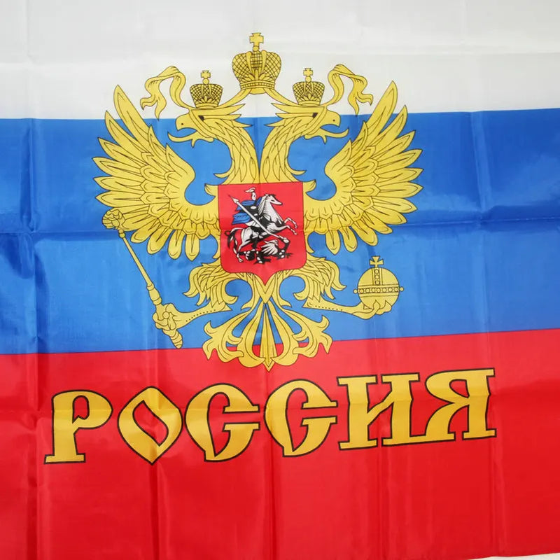 Russian Empire Imperial President Flag ,Double Eagle Flag 90 x 150 cm (3 x 5 feet) CCCP ussr banner russia Pennants