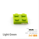 30pcs/lot DIY Blocks Building Bricks Thin 2X2 Educational Assemblage Construction Toys for Children Size Compatible With 3022