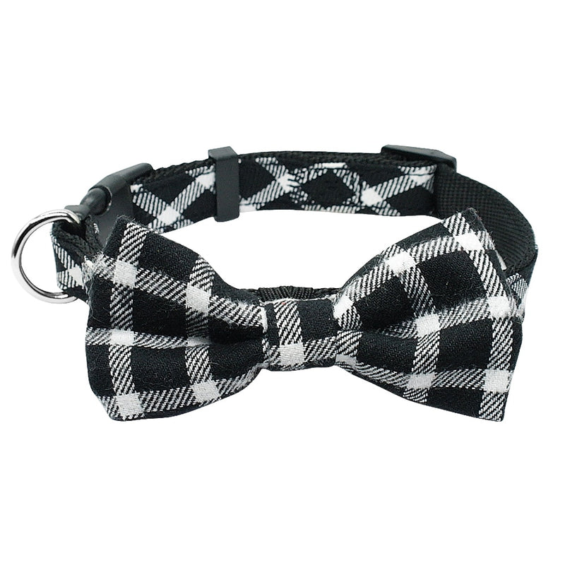 Fashion Bowtie Puppy Dog Collar Gentleman Bowknot Kitten Cat Collars Adjustable For Small Medium Cats Dogs Chiahuahua