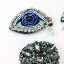 Beaded Applications for Clothes Beaded Applique Sew On Bead Rhinstone Patch For DIY Shoes Bags