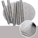 Bamboo Grain Painting Placemats Oval Table Mat Cup Bar Mat Kitchen Accessories PVC Adiabatic Can Be Washed Coffee Table Bowl Pad