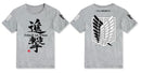 Attack On Titan t shirt mens streetwear t-shirt anime cosplay clothes boys summer tshirt summer Tops Tees