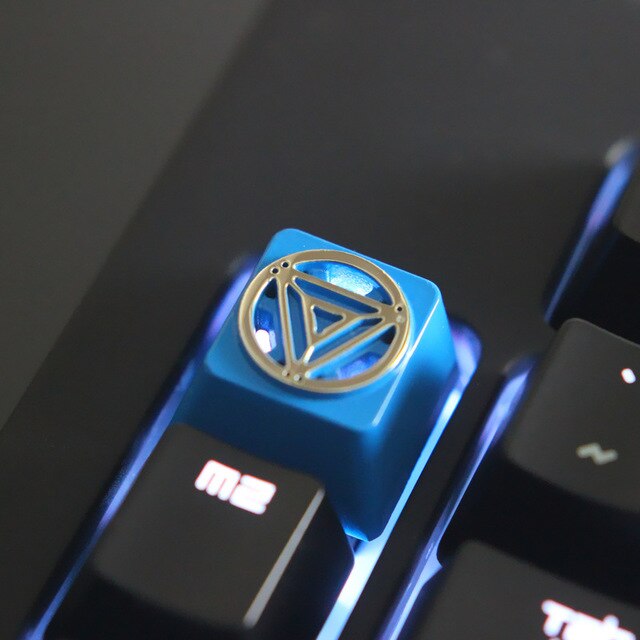 Keycap Customized embossed zinc alloy keycap for game mechanical keyboard, high-end unique DIY for C