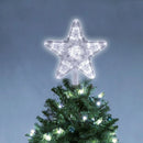 Christmas Tree Top Star LED Light Lamp Christmas Decorations For Home Xmas Tree Ornaments Navidad New Year 2023 Natal Noel