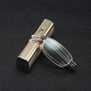 May Flower Mini Pen Reading Glasses Alloy Flodable Presbyopic Eyewear With Glass Lenses Portable Reading Glasses For Men&Women+4