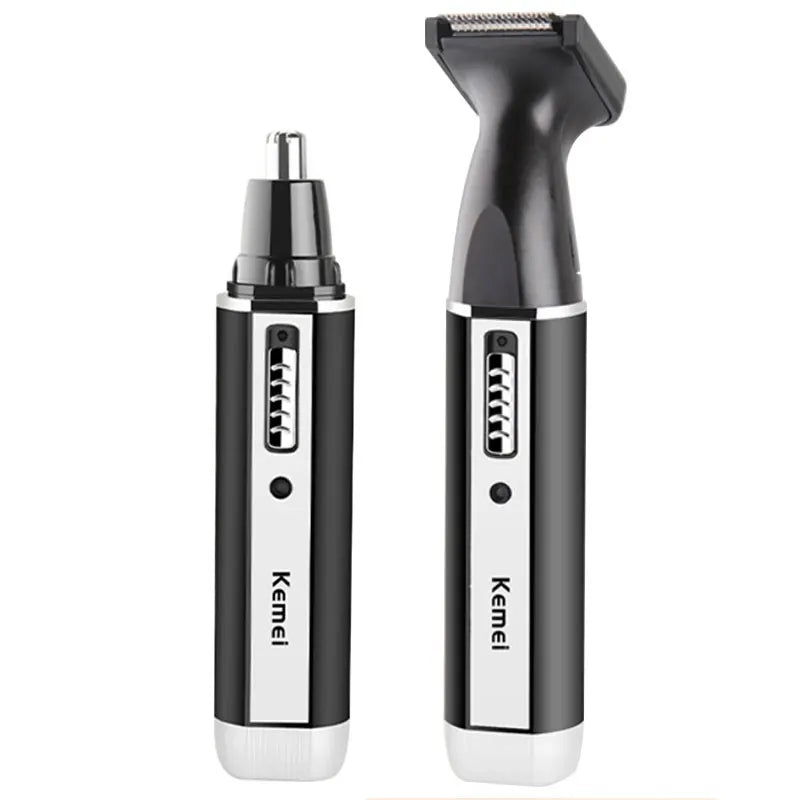 Kemei All In One Nose Hair Trimmer For Men&Women Electric Rechargeable Trimmer For Ear,Beard,Eyebrow,Facial,Trimer Grooming Kit