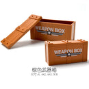 Military Weapon Box SWAT Gun Sandbag Armor Cannon Guns Toy Suit Figures Building Blocks Toys for Children WW2 Weapons Kids Gifts