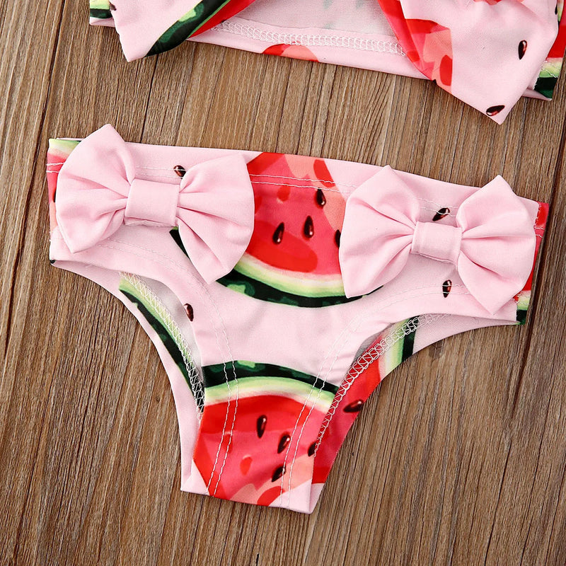 Citgeett Summer Kids Girls Watermelon Swimwear Swimsuit Bikini Bathing Suit Swimming Beachwear Cute Set