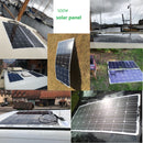 DGSUNLIGHT 100w 200w 12v portable Solar Panel Flexible 16V 800W plate CELLS Monocrystalline silicon