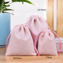Coloful Velvet Bag Jewelry Packing Velvet Drawstring Pouches Beads/Candy/Jewelry Drawstring Bag Gift Bags For Wedding Christmas