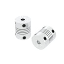 GKTOOLS Aluminium CNC Motor Jaw Shaft Coupler Flexible Coupling OD 20x25mm Dropshipping 2/3/3.17/4/5/6/6.35/8/9/9.5/10mm