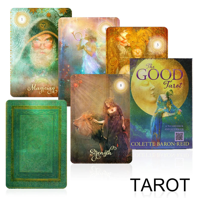 Hot Sell 78 Cards Set .Modern Tarot Cards.  Mystical Divination Oracle Cards Personal Use Tarot Deck GOOD Beautiful Cards