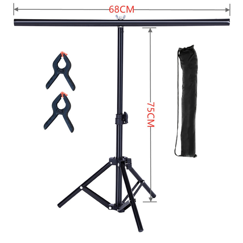 Photography PVC Backdrop Background Support Stand System Metal backgrounds for photo studio with  bags