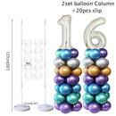 35/70/100/130cm balloon Stand Wedding Decoration Happy Birthday Party Balloon Stick Holder Baloon Accessories Festival Globos