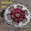 NEW Bicycle Brake 160mm/180mm/203mm Disc Brake MTB DH Disc Rotors Hydreaulic Brake Pad Float Multicolor Brake pad Bicycle Parts