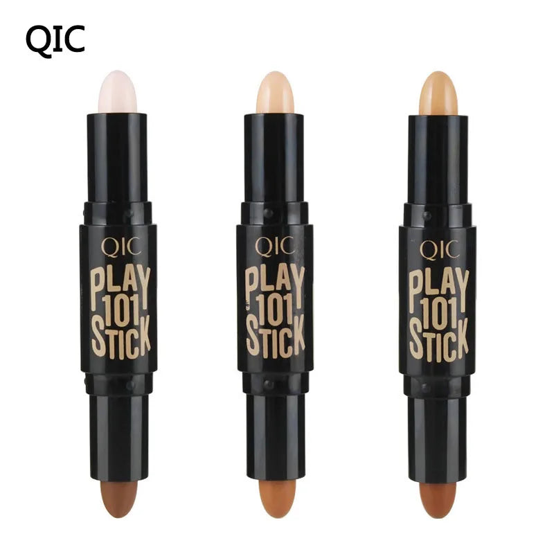 Lady Facial Highlight Foundation Base Contour Stick Beauty Make Up Face Powder Cream Shimmer Concealer Camouflage Pen Makeup