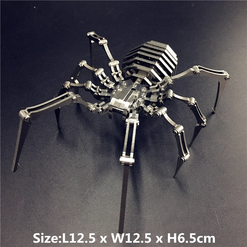 3D Metal Model Chinese Zodiac Dinosaurs western fire dragon  DIY Assembly models Toys Collection Desktop For Adult Children