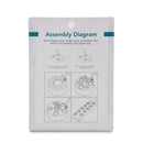 3x 6x 10x Ceramic Disk Kits, Humidifier Maintenance Kit, Ceramics Disks + Key Replacement Parts for Fog Making Machine