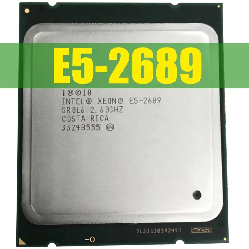 Intel Xeon E5 2689 LGA 2011 2.6GHz 8 Core 16 Threads CPU Processor E5-2689 best match X79