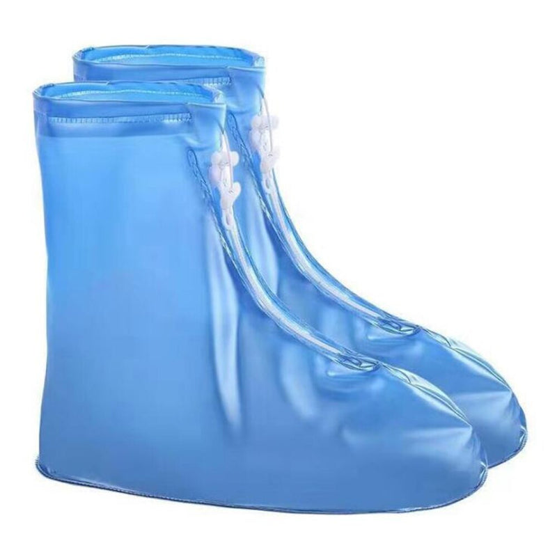 Men Women Shoes Covers for Rain Flats Ankle Boots Cover PVC Reusable Non-slip Cover for Shoes With Internal Waterproof Layer