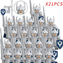 Classic Medieval Movie Elves Dwarf Warrior Iron Foot Dane leader of the Dwarfs Building Blocks LOTR Figures Toys For Children