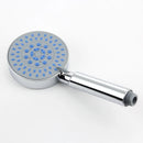 ZhangJi Hot Sale Shower Head Set Bathroom Chromeplate Handheld Showerhead with hose and holder Multiple modes showerhead sets