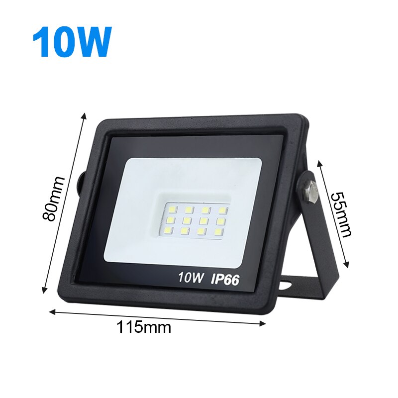 Focos LED Spotlight 50W 100W AC 220V Refletor LED Spot Flood Light Garden Floodlight Outdoor Kitchen Street Landscape Lighting