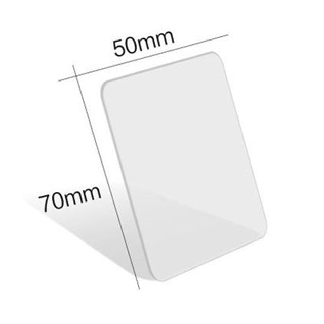 100/10Pcs Waterproof Sticker Powerful Non-Mark Photo Wall Auxiliary Double-Sided Pendating Fixed Two Sticky Bathroom Tape piece